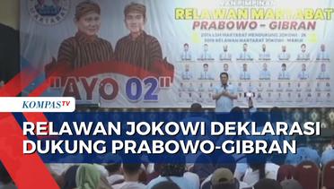 Relawan Jokowi Deklarasi Dukungan untuk Prabowo-Gibran