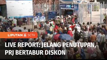 Live Report: Hari Terakhir Jakarta Fair, Pengunjung Rela Antre Panjang | Liputan 6