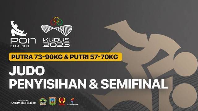 Judo - Penyisihan & Semifinal (Putra 73-90kg | Putri 57-70kg) - Full Match | PON Bela Diri Kudus 2025
