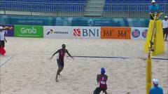 Full Highlight Voli Pantai Putra Qatar Vs Kazakshtan | Asian Games 2018