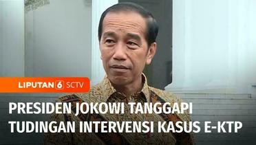Tanggapan Presiden Jokowi Soal Pengakuan Agus Rahardjo Minta Hentikan Kasus E-KTP | Liputan 6