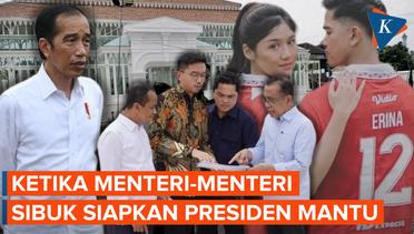 Jelang Presiden Mantu, Menteri-menteri Survei Puro Mangkunegaran Solo