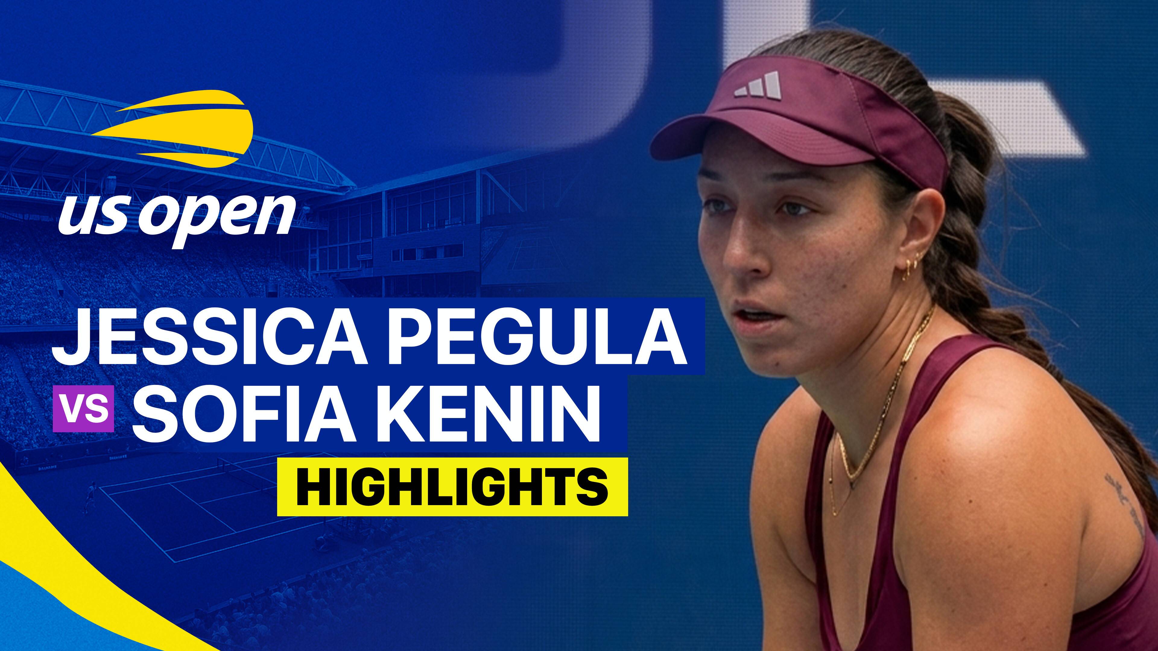 Jessica Pegula vs Sofia Kenin - Women's Singles Round 2 | US Open Tennis Championships 2026