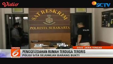 Polisi Geledah Rumah, Sunarto, Terduga Teroris – Liputan 6 Siang