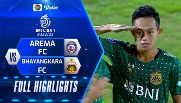 Full Highlights - Arema FC VS Bhayangkara FC | BRI Liga 1 2022/2023