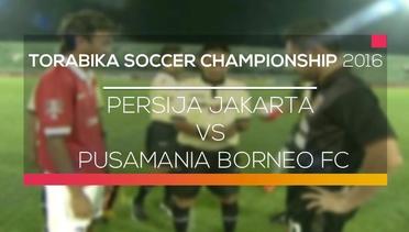 Persija Jakarta vs Pusamania Borneo FC - Torabika Soccer Championship 2016