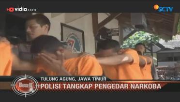 Polisi Tangkap Pengedar Narkoba di Tulung Agung - Buser