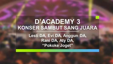 Lesti DA, Aty DA, Evi DA, Anggun DA, Rani DA -  (Konser Sambut Sang Juara D'Academy 3)
