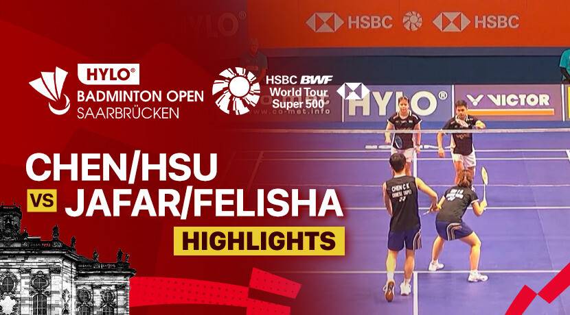 Chen Cheng Kuan/Hsu Yin Hui (TPE) vs Jafar Hidayatullah/Felisha Alberta Nathaniel Pasaribu (INA) - Mixed Doubles Round of 16 | HYLO Open 2025