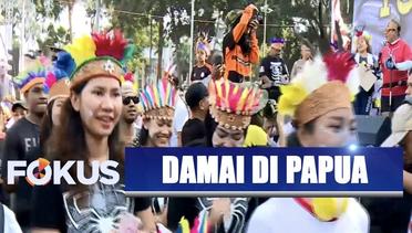 Damai untuk Papua di Car Free Day Jakarta - Fokus