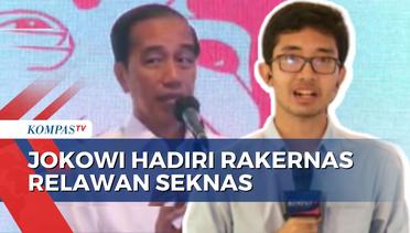 Ini Sejumlah Poin Penting yang Disampaikan Jokowi di Rakernas Relawan Seknas