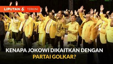 Dinilai Susah Kembali ke PDIP, Jokowi Dikaitkan Dengan Golkar. Kenapa? | Liputan 6