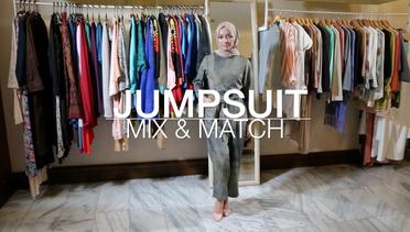 Tutorial Gaya Hijab dengan Jumpsuit Cantik dan Stylish