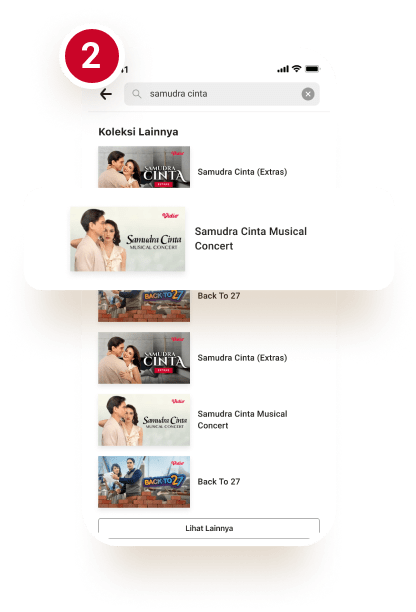 Pilih konten yang sesuai dengan petunjuk harta karun