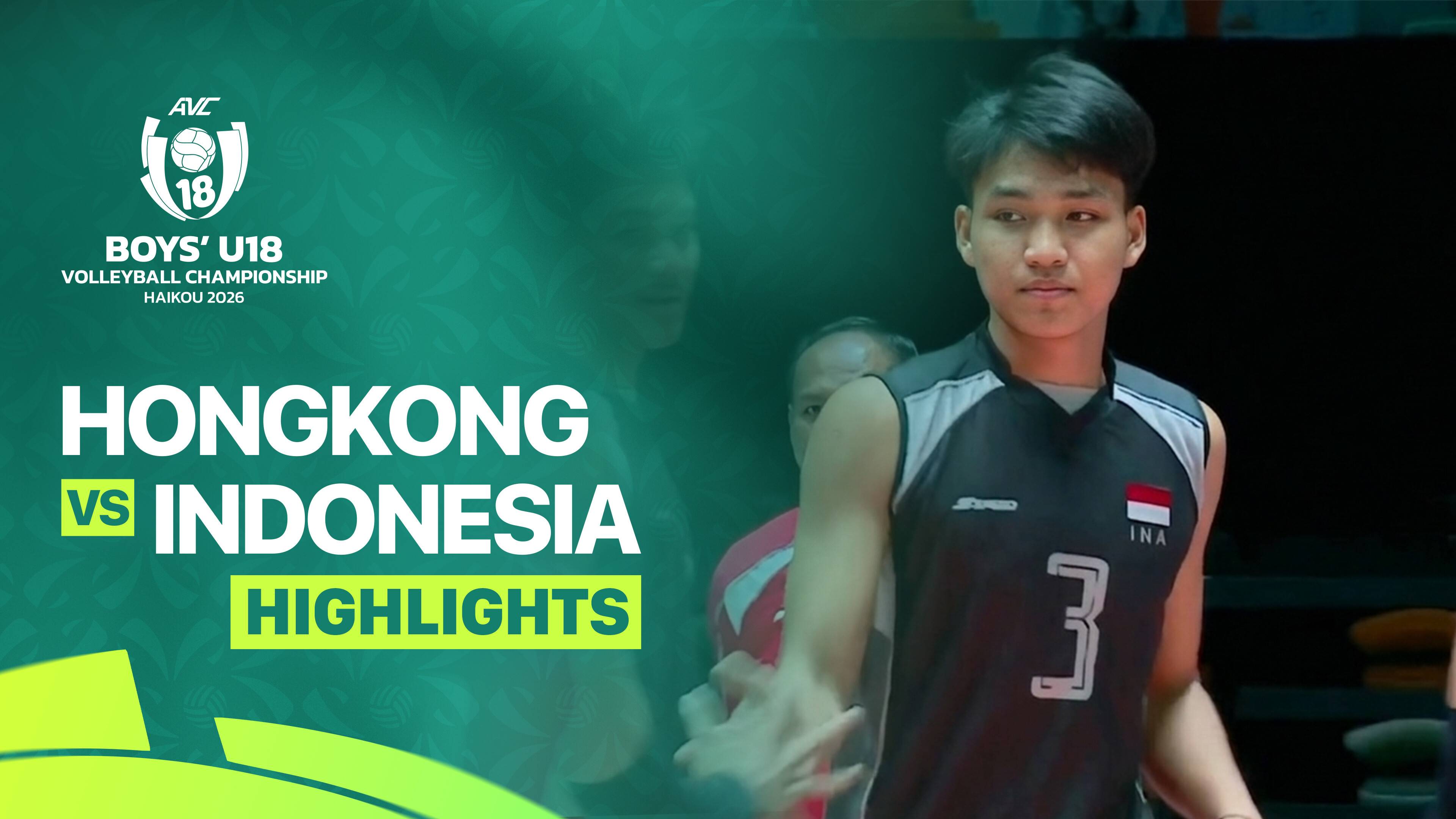 Hong Kong vs Indonesia