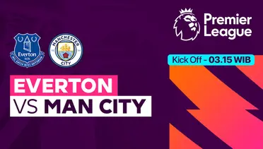 Link Live Streaming Everton vs Manchester City - Vidio