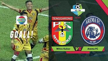Goal Penutup dari Bayu Pradana - Mitra Kukar (4) vs Arema FC (3) | GoJek Liga 1 Bersama Bukalapak