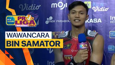 Wawancara Pasca Pertandingan | Kudus Sukun Badak vs Surabaya BIN Samator | PLN Mobile Proliga Putra 2023