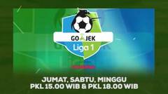 Go-Jek Liga 1 Bersama Bukalapak Setiap Jumat, Sabtu, Minggu. Live di Indosiar