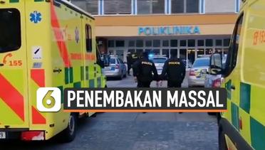 6 Orang Tewas dalam Penembakan Massal di Rumah Sakit Ceko