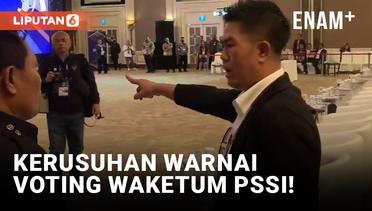 KLB PSSI Ricuh Pasca Penghitungan Suara Wakil Ketua Umum