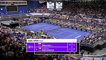 Match Highlights | Barbora Krejcikova vs Iga Swiatek | WTA Agel Open 2022