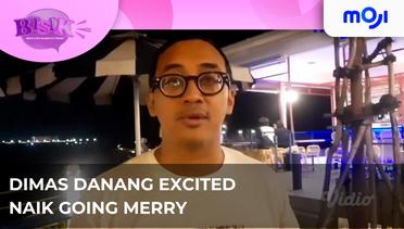 Setia jadi pengikut One Piece sejak SMP, Dimas Danang excited naik kapal Going Merry | Moji