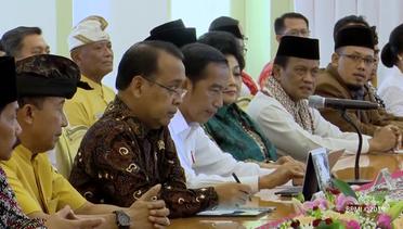 Presiden Jokowi Menerima Perwakilan Forum Kerukunan Umat Beragama di Istana Bogor