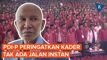 MK Kabulkan Gugatan, PDI-P Ingatkan Kader Tak Ada jalan Instan Dapatkan Jabatan