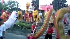 Parade Barongsai, Perayaan Imlek 2015 Renon Bali Part 1