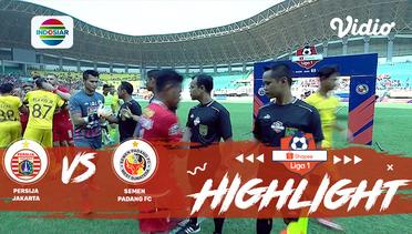Persija Jakarta (1) vs (0) Semen Padang FC - Halftime Highlight | Shopee Liga 1