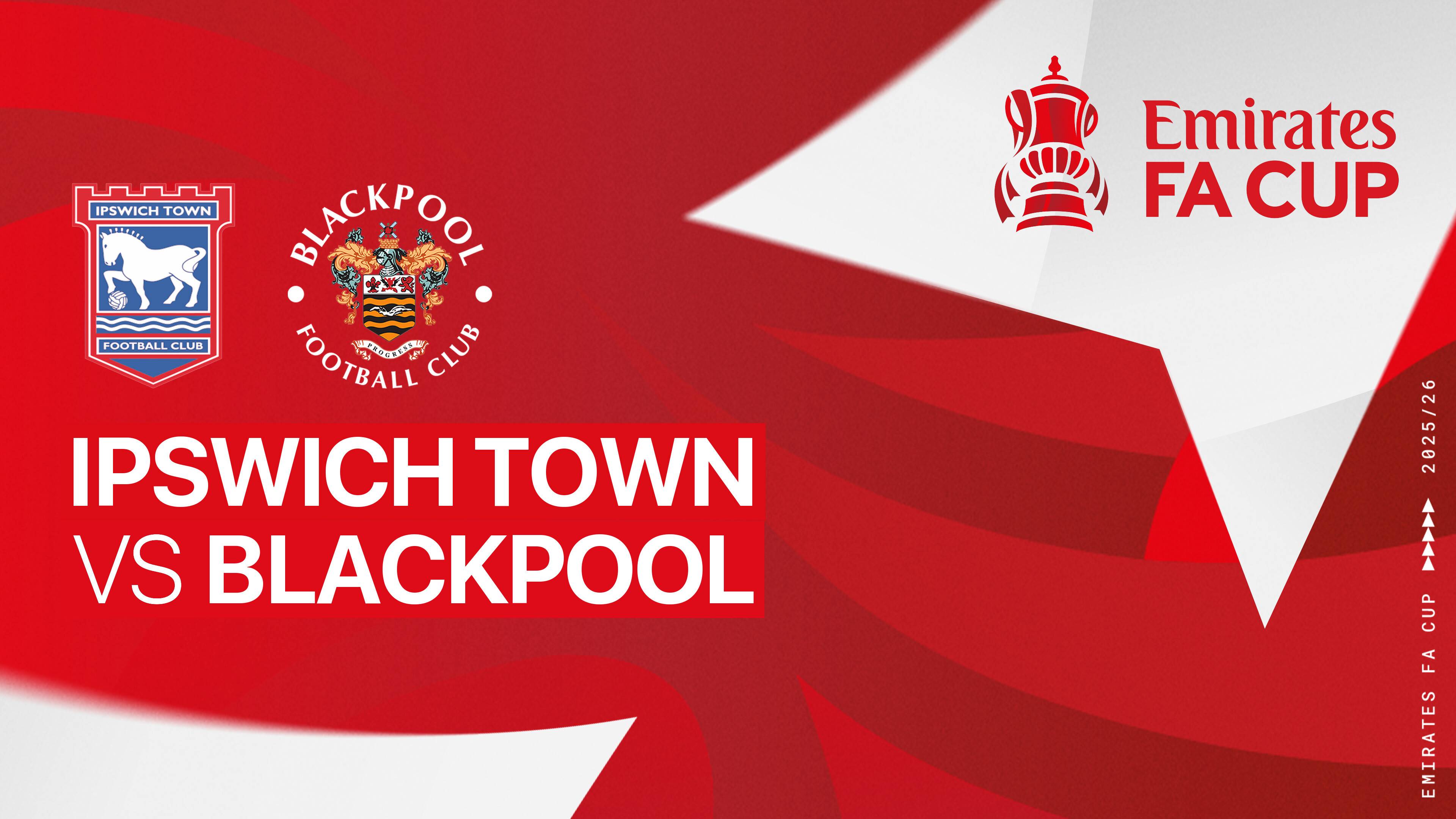 Ipswich Town FC vs Blackpool FC