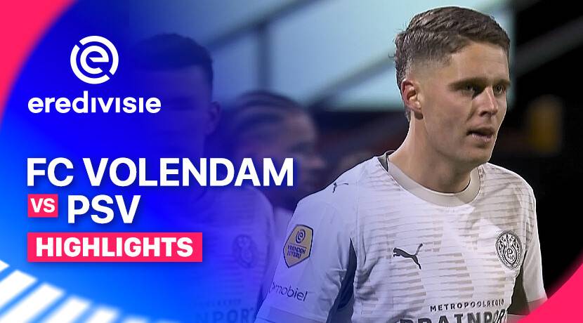 FC Volendam vs PSV