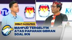 Mahfud Tergelitik Paparan Gibran Soal Aliran Dana IKN