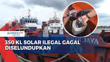 350 Kiloliter Solar Ilegal Gagal Diselundupkan