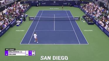 Semifinal: Barbora Krejcikova vs Danielle Collins - Highlights | WTA Cymbiotika San Diego Open 2023