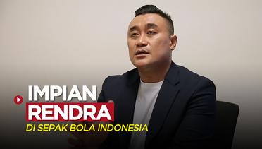 Impian Presenter Rendra Soedjono di Sepak Bola Indonesia