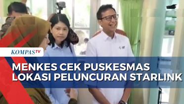 Kata Menkes Usai Tinjau Puskesmas Lokasi Peluncuran 'Starlink' di Denpasar