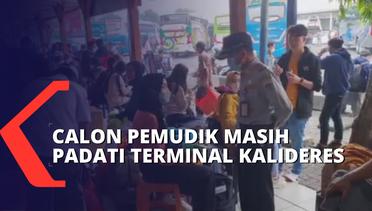 Pemudik Tujuan Sumatera dan Jawa Tengah Masih Padati Terminal Kalideres
