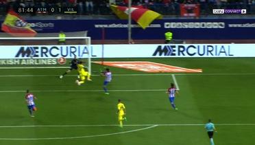 Atletico Madrid 0-1 Villarreal | Liga Spanyol | Highlight Pertandingan dan Gol-gol