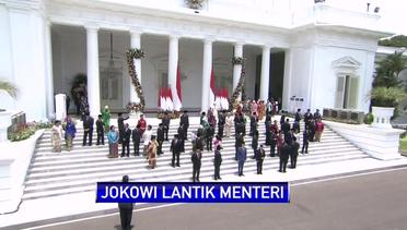 Menteri Kabinet Indonesia Maju Foto Bersama Usai Dilantik