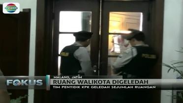 KPK Geledah Ruang Kerja Pejabat Kota Malang, Jawa Timur - Fokus Malam