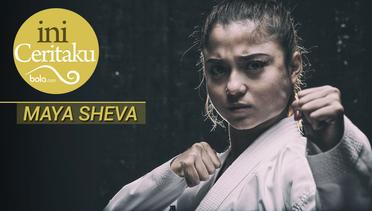 Cerita Maya Sheva dan Pentingnya Karate untuk Dirinya