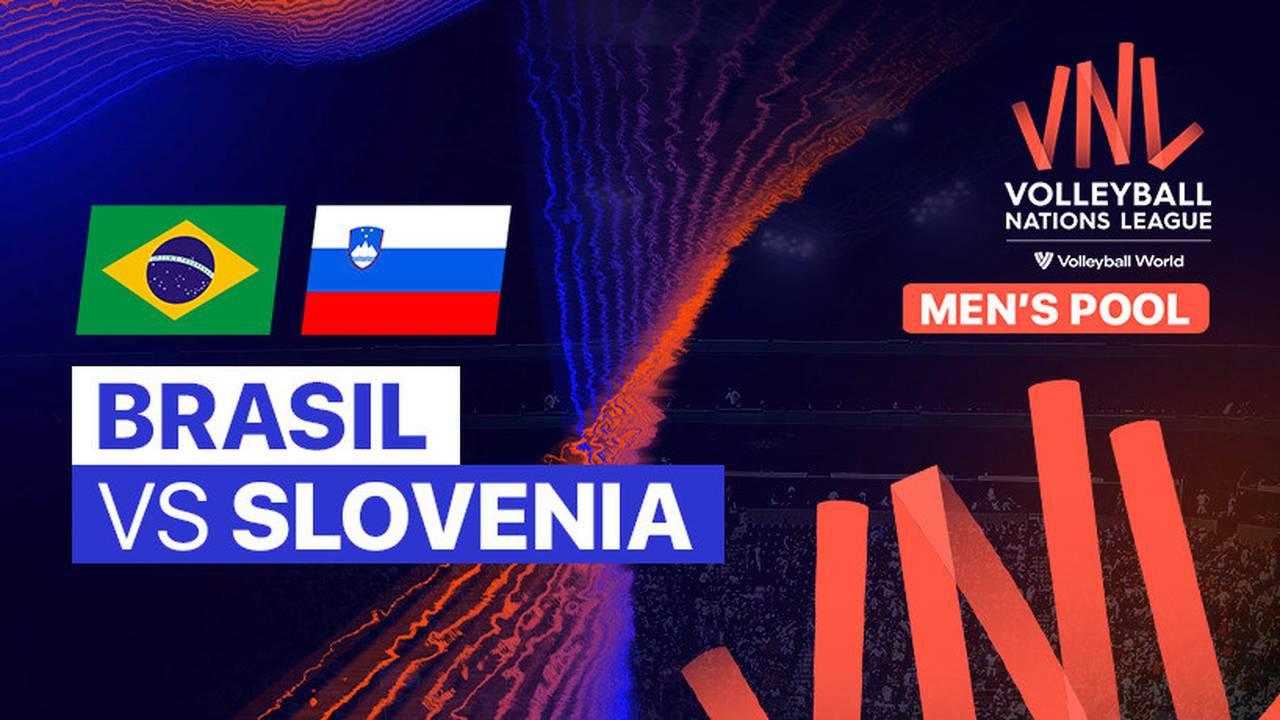 Full Match Brasil vs Slovenia Men's Volleyball Nations League 2023