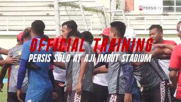 Official Training Persis Solo di Stadion Aji Imbut Tenggarong