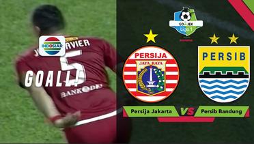 Gol Jaime Xavier - Persija Jakarta (1) vs (0) Persib Bandung | Go-Jek Liga 1 Bersama Bukalapak