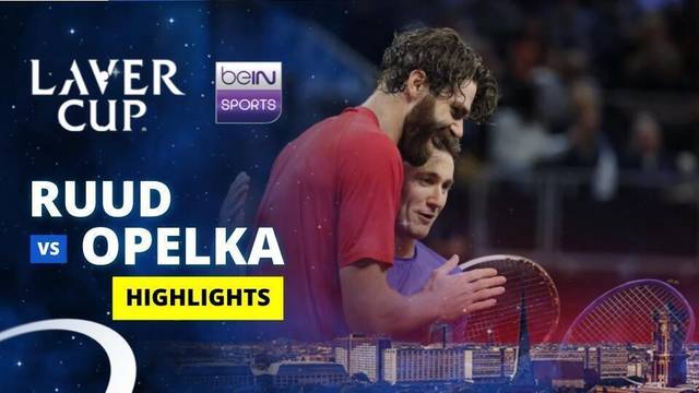 Casper Ruud vs Reilly Opelka - Highlight | Laver Cup 2025