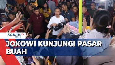 Libur Lebaran, Presiden Joko Widodo Kunjungi Pasar Buah di Kota Wisata Berastagi