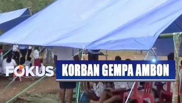 Sekolah Rusak Akibat Gempa di Ambon, Siswa Terpaksa Belajar di Tenda - Fokus