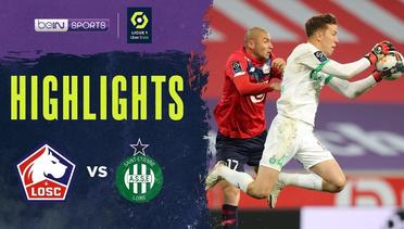 Match Highlights | Lille 0 vs 0 St-Etienne | Ligue 1 Uber Eats 2021